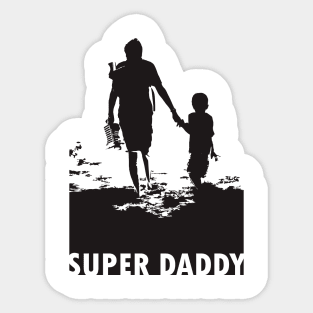 Super Daddy Sticker